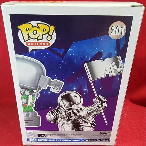 Mtv moon person funko # 201 (nib) - Picture 7 of 7